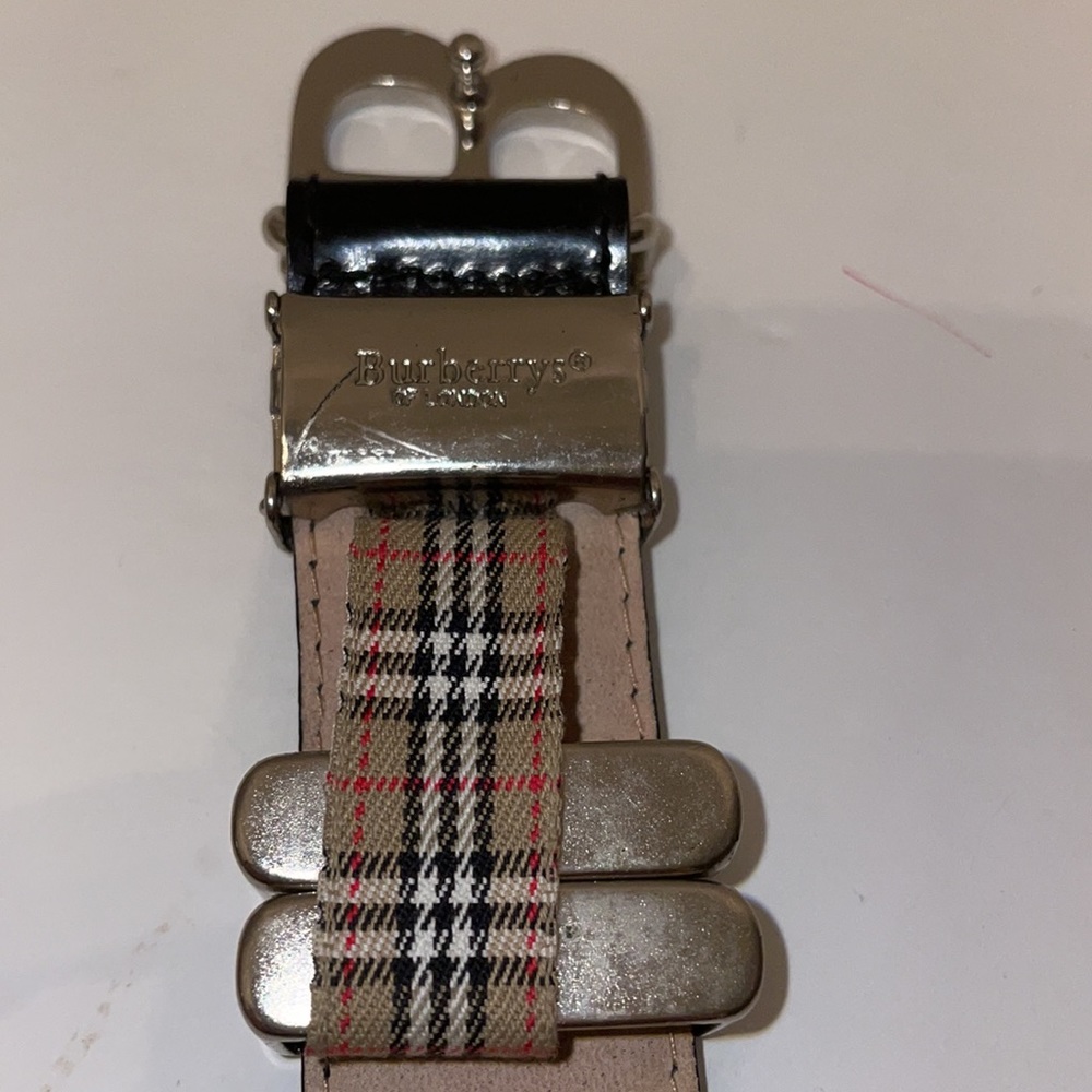 Burberry Monogram Patent Leather Belt - Picture 4 of 6
